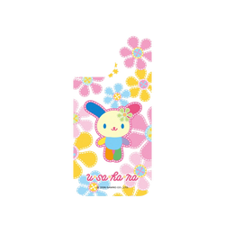 iPhone 17 Clear Case（MagSafe 兼容 & 相機按鈕）  花小兔 刺繡花朵