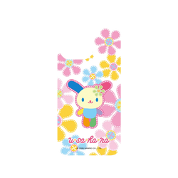 iPhone 15 Pro Max Clear  花小兔 刺繡花朵