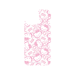 犀牛盾Clear Case防摔背蓋手機殼 - iPhone 16 Pro Max - 【聯名設計款】 - Hello Kitty - 粉紅愛心