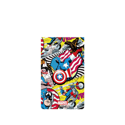 犀牛盾SolidSuit手機殼 - Google Pixel 7a - 【聯名設計款】 - 迪士尼-漫威 Marvel - 美國隊長-漫畫風格