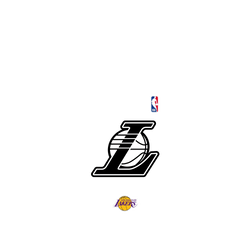 Galaxy S26 Ultra Clear Case (MagSafe 兼容)  NBA B&W-洛杉磯湖人 L.A. Lakers B&W
