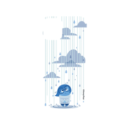 犀牛盾Mod NX手機殼 - iPhone 16 Plus - 【聯名設計款】 - 迪士尼-皮克斯 PIXAR - 腦筋急轉彎 - 憂憂