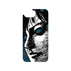 犀牛盾Clear Case防摔背蓋手機殼 - iPhone 16e - 【聯名設計款】 - 伊藤潤二 Junji Ito - 抽色設計款 - 十字路口的美少年