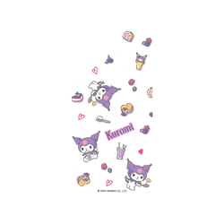 犀牛盾Clear 防摔背蓋手機殼 - iPhone 14 Plus - 【聯名設計款】 - 三麗鷗-酷洛米 Kuromi - 下午茶時間