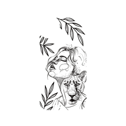 犀牛盾Mod NX手機殼 - iPhone 11 - 【聯名設計款】 - MYMY REVERZ TATTOO - BANDIA