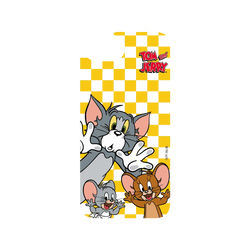 iPhone 17e Clear  Tom and Jerry 大臉貼窗