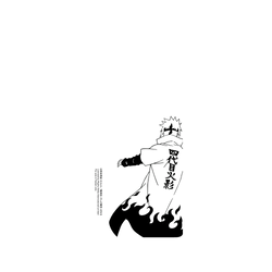 Samsung Galaxy S26 Ultra 犀牛盾AirX聯名設計款防摔背蓋手機殼 火影忍者 Naruto - 素描系列-波風湊