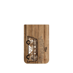 iPhone 17 Pro Max Clear Case（MagSafe 兼容 & 相機按鈕）  KID VINTAGE 旅行麵包車款