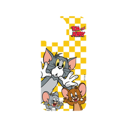 iPhone 15 Pro Max Clear Case (MagSafe 兼容)  Tom and Jerry 大臉貼窗