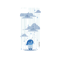 犀牛盾Mod NX手機殼 - iPhone 7/8/SE2/SE3 - 【聯名設計款】 - 迪士尼-皮克斯 PIXAR - 腦筋急轉彎 - 憂憂