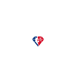 iPhone XS Max Mod NX  NBA Logo-NBA 75週年 NBA 75th Anniversary Logoman - Center