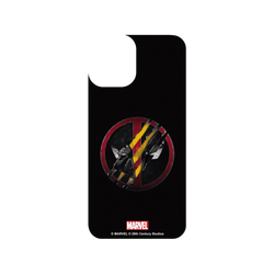犀牛盾SolidSuit手機殼 - iPhone 11 Pro - 【聯名設計款】 - 迪士尼-漫威 Marvel - 死侍與金鋼狼-Logo