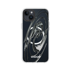犀牛盾Clear (MagSafe 兼容)防摔背蓋手機殼 - iPhone 14 Plus - 【聯名設計款】 - WISDOM - RIPPLE