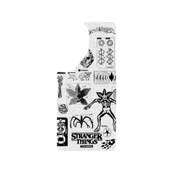 Galaxy A57 Clear 怪奇物語 顛倒世界怪物圖鑑 黑白款