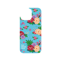iPhone 16 Pro Max Clear Case（相機按鈕）  老屋顏 像素花布