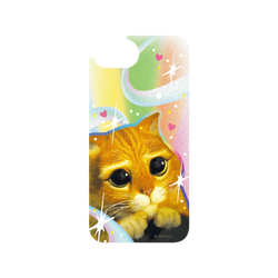 犀牛盾Clear (MagSafe 兼容)防摔背蓋手機殼 - iPhone 17e - 【聯名設計款】 - Shrek - 炙熱的眼神-鞋貓