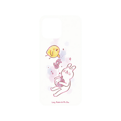 犀牛盾NX (MagSafe 兼容)背板 - iPhone 15 Pro Max - 【聯名設計款】 - 懶散兔與啾先生 Lazy Rabbit and Mr.Chu - 金魚