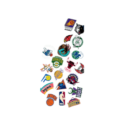 iPhone 16 Pro Max Clear Case（MagSafe 兼容 & 相機按鈕）  NBA Hardwood classics Logos