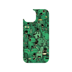 犀牛盾Clear Case防摔背蓋手機殼 - iPhone 15 - 【聯名設計款】 - 怪奇事物所 Incrediville - 所長密集恐懼症