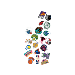 iPhone 16 Clear Case（相機按鈕）  NBA Hardwood classics Logos