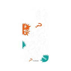 犀牛盾Clear Case防摔背蓋手機殼 - iPhone 12/12 Pro - 【聯名設計款】 - 摩登原始人 The Flintstones - 史酷比一起去冒險