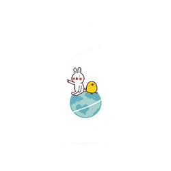iPhone 13 mini Mod NX (MagSafe 兼容)  懶散兔與啾先生 小宇宙