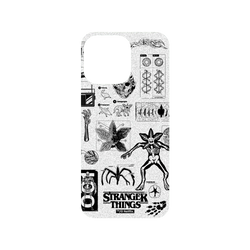 iPhone 15 Pro Max SolidX 怪奇物語 顛倒世界怪物圖鑑 黑白款