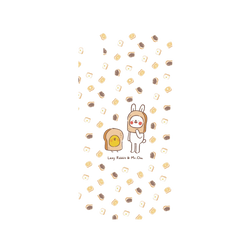 iPhone XR Mod NX Backplate  懶散兔與啾先生 麵包