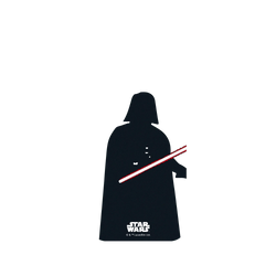 犀牛盾Mod NX手機殼 - iPhone 15 Pro - 【聯名設計款】 - 迪士尼-星際大戰 Star Wars - 黑武士-剪紙系列