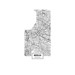 犀牛盾SolidX手機殼 - Samsung Galaxy S26 FE - 【聯名設計款】 - JOCR - Berlin Map Grau