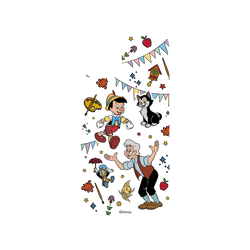 犀牛盾Mod NX手機殼 - iPhone 16 Plus - 【聯名設計款】 - 迪士尼-經典系列 Disney Classics - 木偶奇遇記 - 角色集合