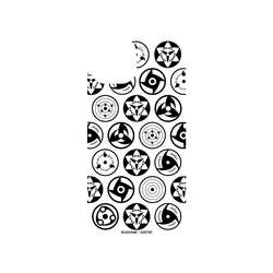 iPhone 15 Clear (MagSafe 兼容) 火影忍者疾風傳 寫輪眼複製