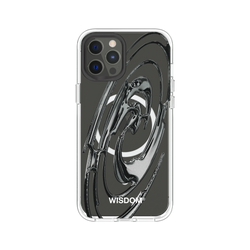 犀牛盾Clear (MagSafe 兼容)防摔背蓋手機殼 - iPhone 12 Pro Max - 【聯名設計款】 - WISDOM - RIPPLE