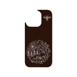iPhone 16 Pro Clear Case（相機按鈕）  KID 戶外野營森林村