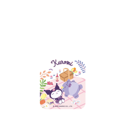 犀牛盾SolidSuit手機殼 - Samsung Galaxy S22 - 【聯名設計款】 - 三麗鷗-酷洛米 Kuromi - 一起去野餐