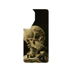 Galaxy S26 FE SolidX  梵谷博物館 Crâne de squelette fumant une cigarette