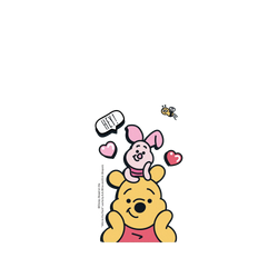 iPhone 17 Pro Max Clear Case（相機按鈕）  【聯名設計款】- 迪士尼-Winnie The Pooh 小熊維尼 維尼、小豬和蜜蜂