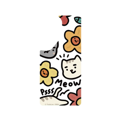Galaxy A57 Clear  小貓貓們 Little Cattos Meow&Flowers