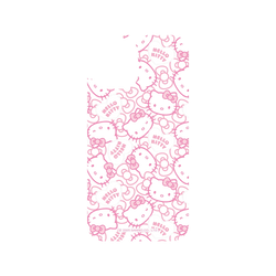 犀牛盾Clear Case防摔背蓋手機殼 - iPhone 12/12 Pro - 【聯名設計款】 - Hello Kitty - 粉紅愛心