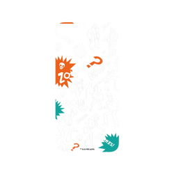 犀牛盾SolidSuit手機殼 - iPhone 7 Plus/8 Plus - 【聯名設計款】 - 摩登原始人 The Flintstones - 史酷比一起去冒險