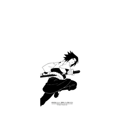 犀牛盾SolidX (MagSafe 兼容)手機殼 - Samsung Galaxy S26 Plus - 【聯名設計款】 - 火影忍者 Naruto - 素描系列-Sasuke
