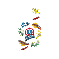 犀牛盾NX系列背板 - iPhone XR - 【聯名設計款】 - 迪士尼-漫威 Marvel - 漫威系列 - 美國隊長 – 決戰紅浩克