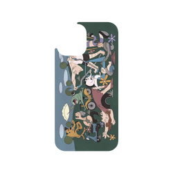 iPhone 12 / 12 Pro Clear Case (MagSafe 兼容) Incrediville 怪奇事物所 公園裡的格爾尼卡