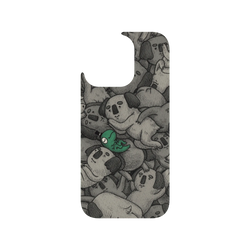 犀牛盾Clear Case防摔背蓋手機殼 - iPhone 16 Pro - 【聯名設計款】 - 怪奇事物所 Incrediville - 無尾懶熊密集恐懼症
