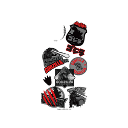 犀牛盾SolidSuit手機殼 - iPhone 12/12 Pro - 【聯名設計款】 - 哥吉拉 Godzilla - 經典黑紅怪獸圖鑑