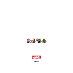 犀牛盾SolidSuit手機殼 - Samsung Galaxy S24+ - 【聯名設計款】 - 迪士尼-漫威 Marvel - 漫威英雄-8Bit版