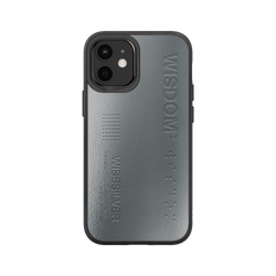 iPhone 12 mini 犀牛盾SolidSuit (MagSafe 兼容)聯名設計款防摔背蓋手機殼 WISDOM - SILVER TAG
