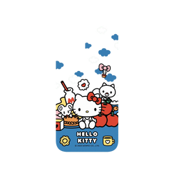 犀牛盾Clear Case（相機按鈕）防摔背蓋手機殼 - iPhone 16 Plus - 【聯名設計款】 - Hello Kitty - 悠閒時光