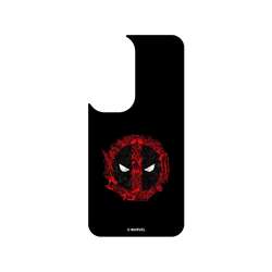 犀牛盾SolidSuit手機殼 - Samsung Galaxy S24 - 【聯名設計款】 - 迪士尼-漫威 Marvel - 死侍-漫畫標誌