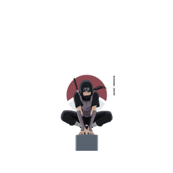 iPhone 17 Pro SolidX 火影忍者疾風傳 宇智波鼬-宇智波一族家紋